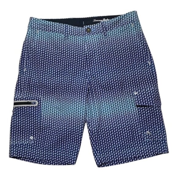 Tommy Bahama Cayman Isles Ombre Adventure Shorts Men's 30 Island Navy Blue NWT - Picture 1 of 11